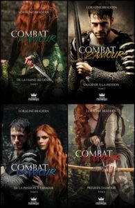 Télécharger Le Coffret tétralogie Combat d&rsquo;amour de Loraline Brader PDF Gratuit